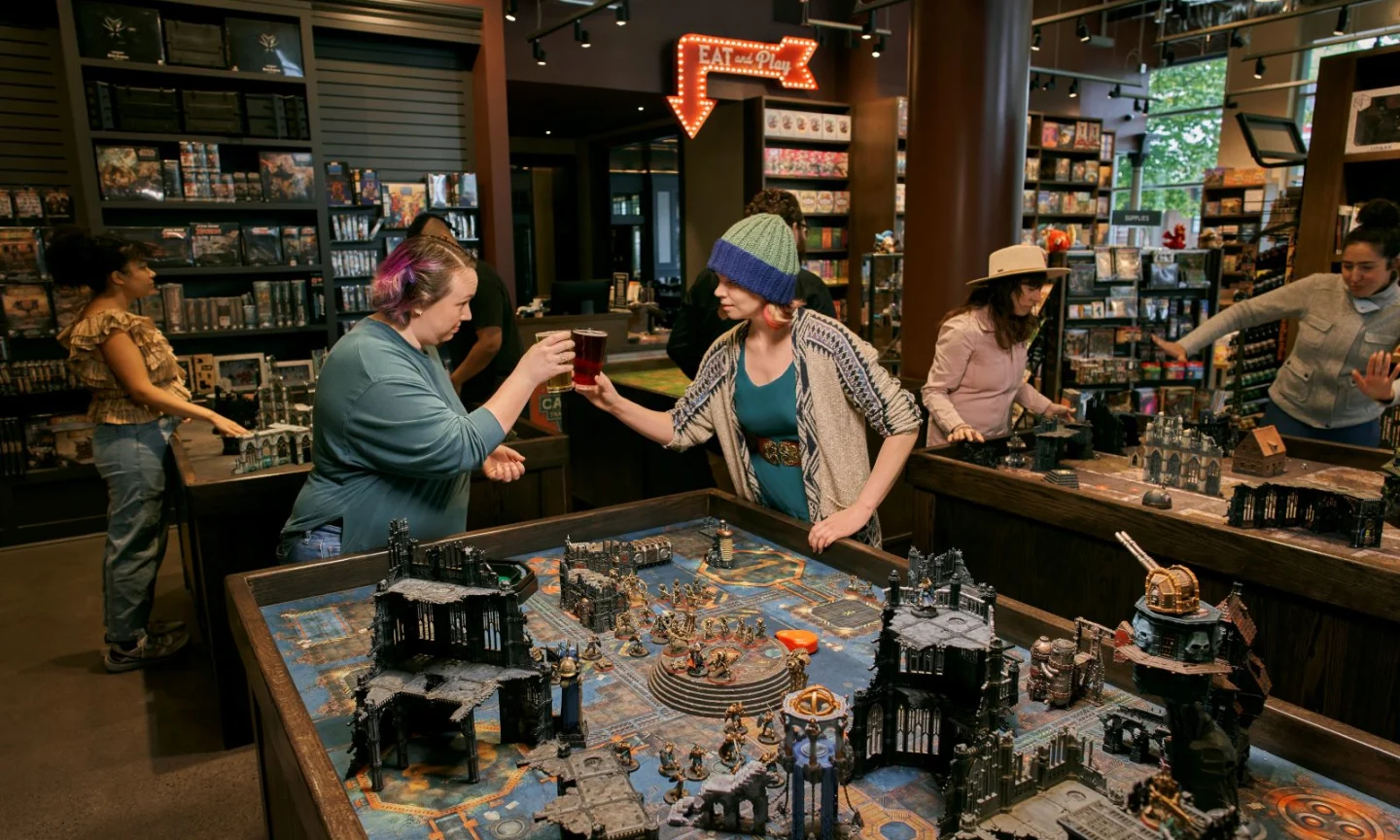 Tabletop Escapes' Welcome Banner